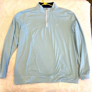 Rhoback q-zip. Size XL. Baby Blue and white.